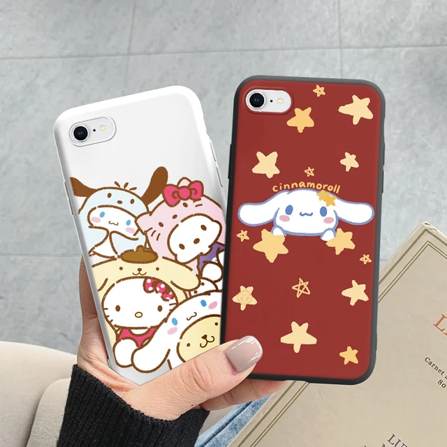 For iphone 6 6s Plus Case Kuromi Melody Phone Cover Anime Sanrio