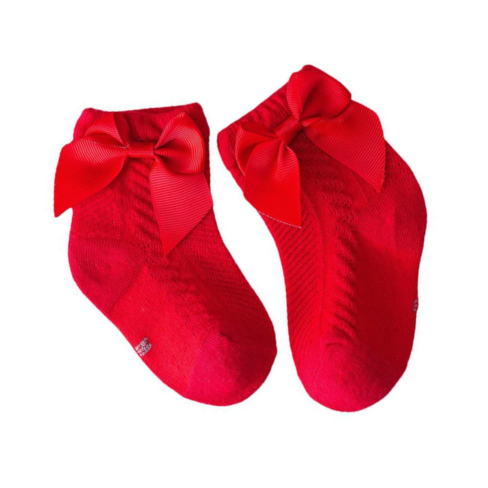 Pudcoco Toddler Baby Girl Ankle Socks Soft Thin Cotton Socks Summer with Bows for Infants 0-3T cotton socks kids socks baby socks girls socks