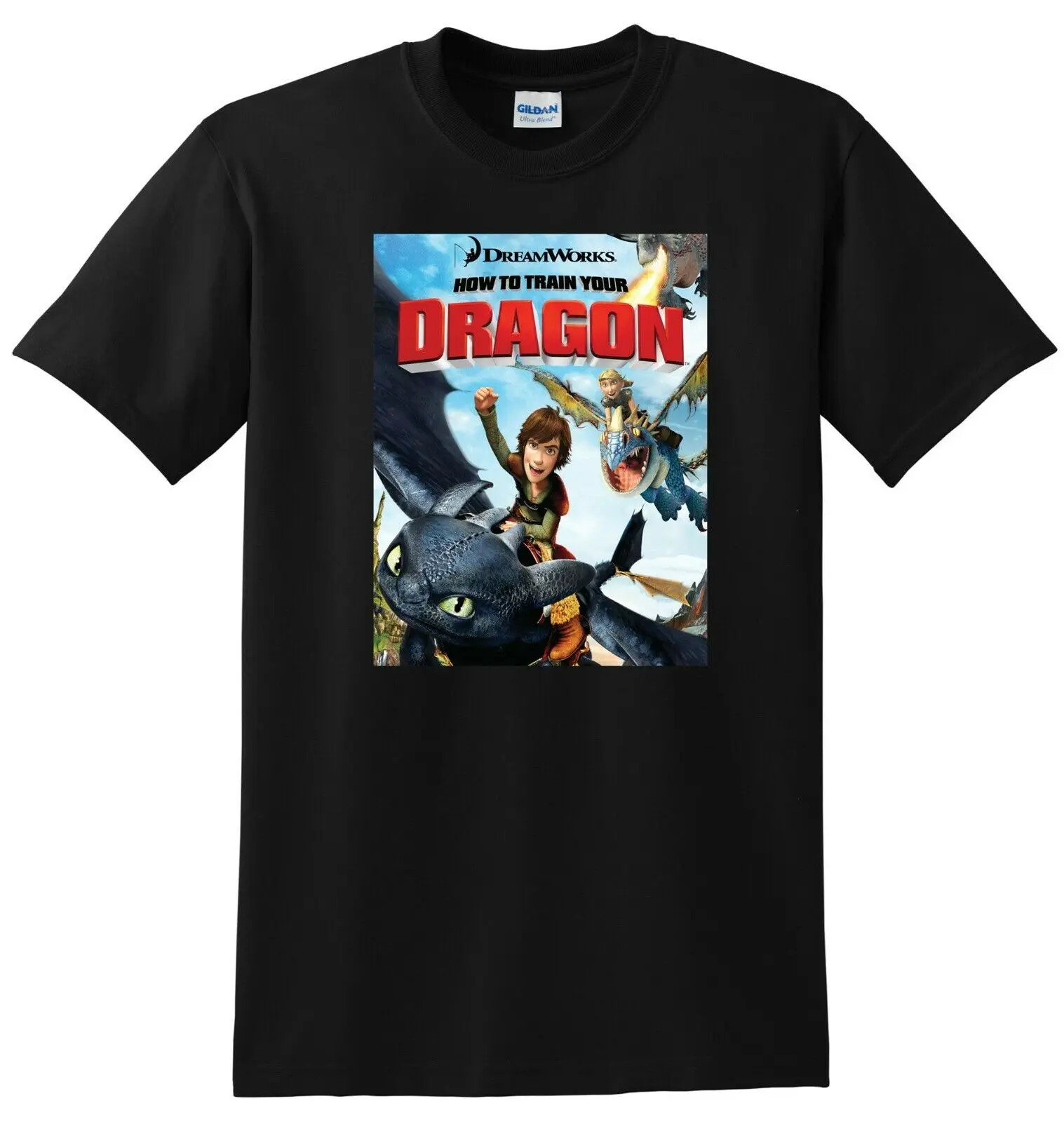 Come Allenare Il Tuo Drago T Shirt Poster Bluray Dvd Cover Small Medium Large Xl