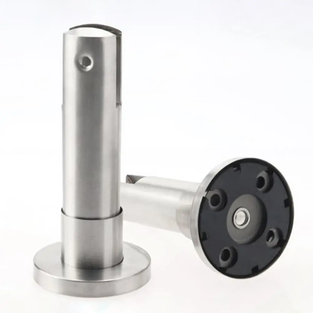 Durable Stainless Steel Support Legs Bathroom Partition Support Legs Stainless Steel Bathroom Partition Foot Glass Clamp