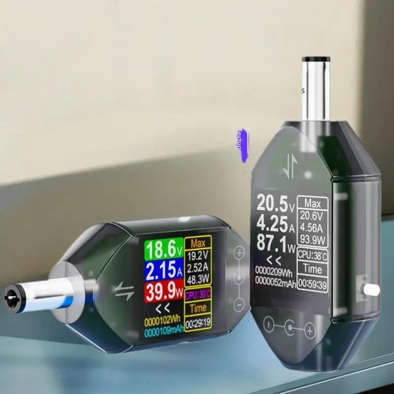 전문가용 DT550 디지털 전압 전류 테스터, 600W 출력, 최대 12A, DC4.5-50V