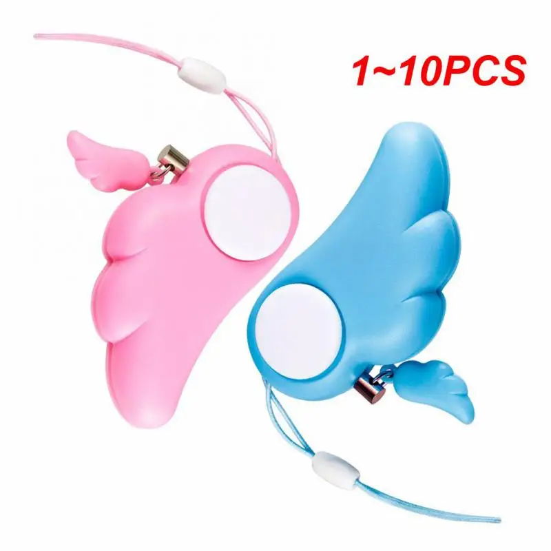 

1~10PCS Self Defence Alarm Keychain Personal Protection 90dB Loud Self Defense Supplies Girl Women Security Rape Alarm Emergency