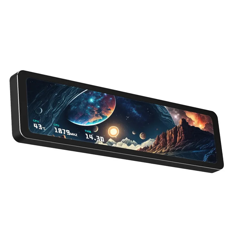THERMALRIGHT TROFEO VISION LCD IPS Display Screen, 11.3 Inch Full Color LCD Magnetic 1920x400 Resolution USB Type-C - Image 2