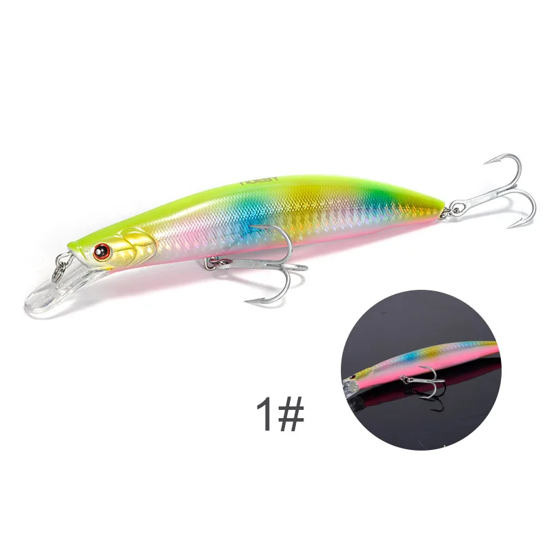 Leurre Brochet NOEBY LEURRE PÊCHE Mer Rivière 8cm 7g Nage