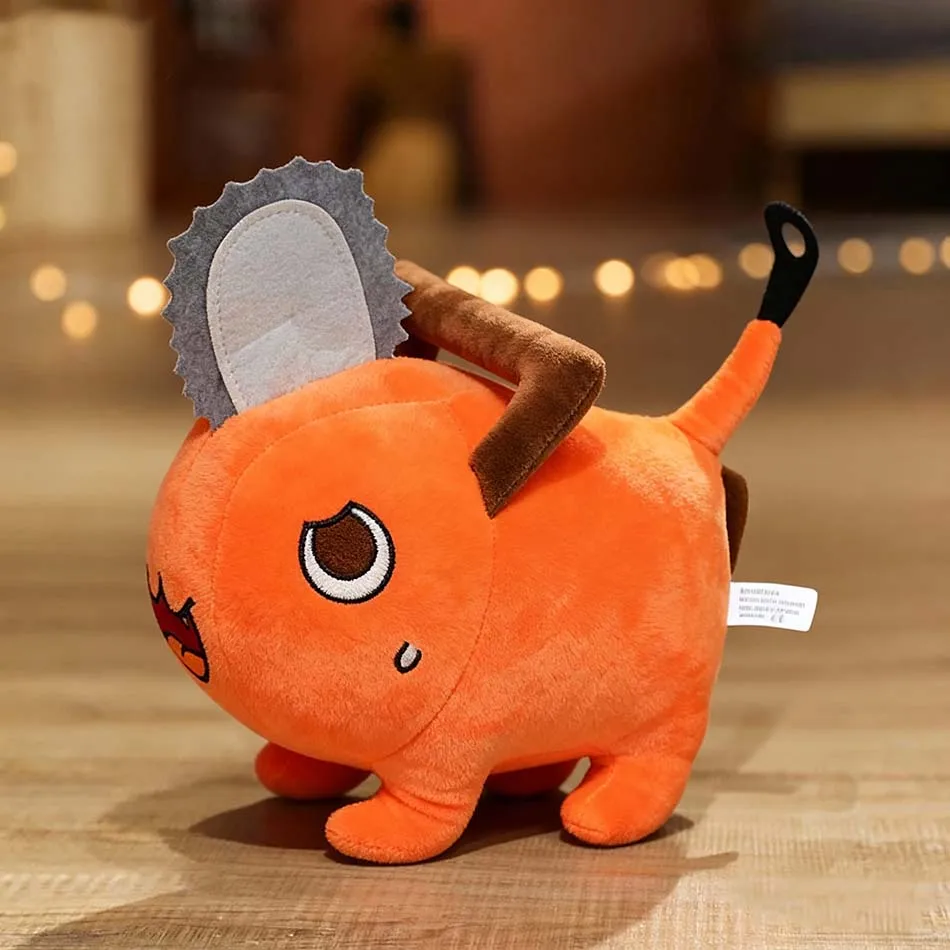 Neue 25 cm Pochita Plüsch Kettensäge Kettensäge Mann Plüsch Puppe Nette Gefüllte Cartoon Anime Weiche Spielzeug Kissen Für kinder Weihnachten Geschenke