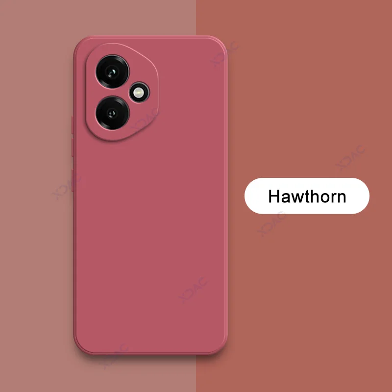 Luxury Candy Cellphone Cases with Lens Protection - Soft Square Liquid Silicone Armor
