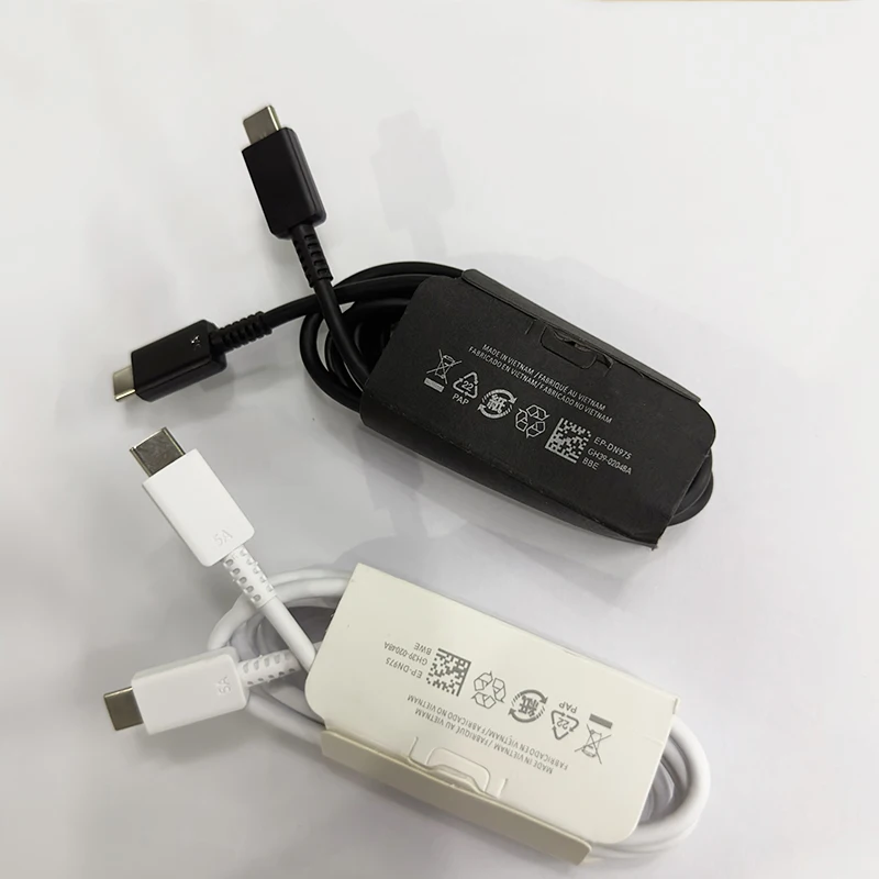Phone Charger 45W SAMSUNG Galaxy S24 S23 S22 Ultra Plus A55 A35 S21 FE Tab S10 Ultra Charger Super Fast Charging Cable USB Type C Adapter