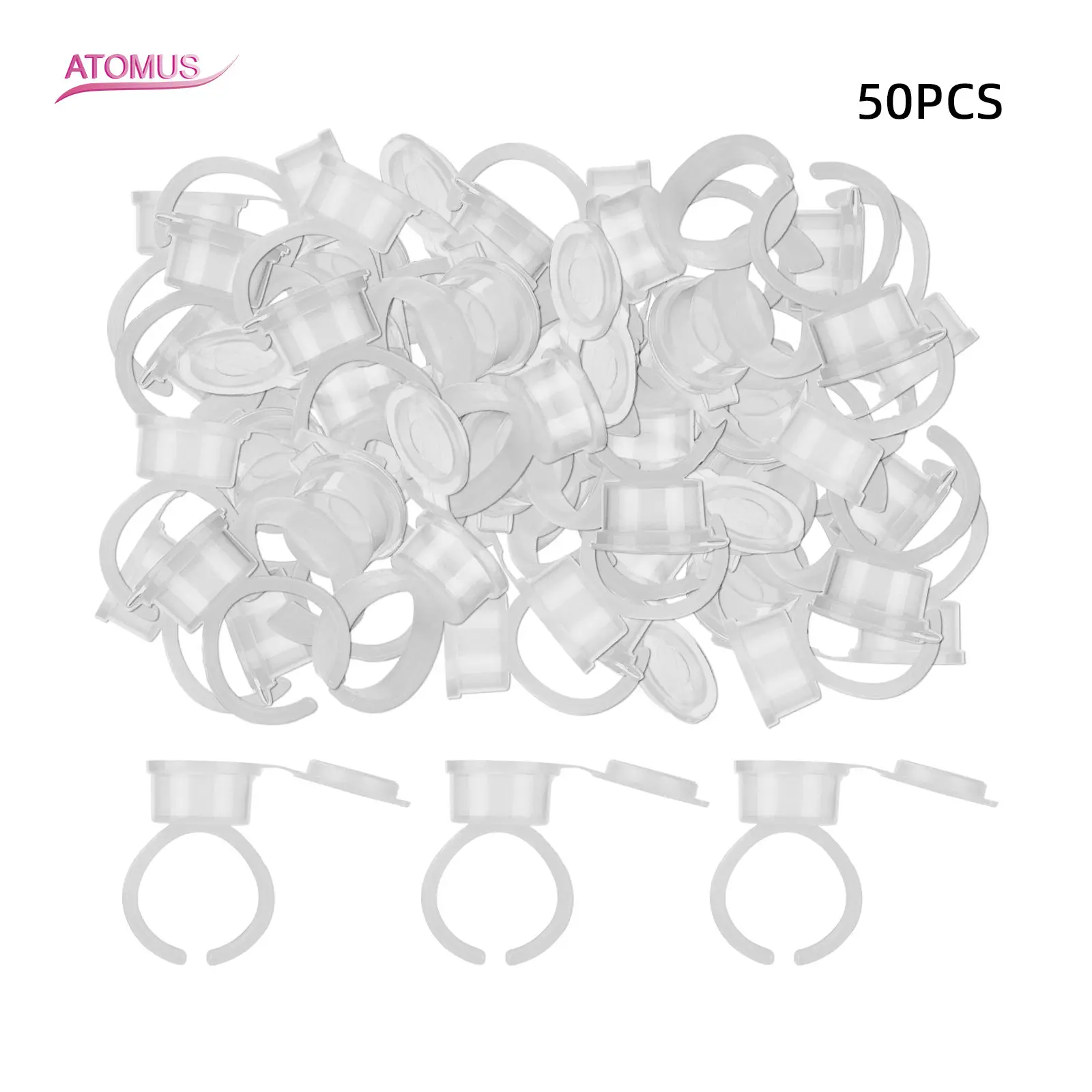 

Tattoo Accessories Permanent Makeup Tools Eyelash Extend Ring Cups Ink Cup Equipment Microblading Tattoo Pigment Holder