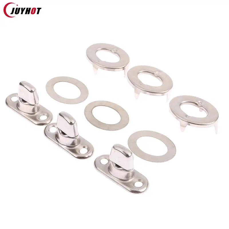 5 Sets Screw Base Snaps Turn Button Boat Cover Enclosure Eyelet Canvas Snap Fastener