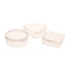 Plastic Box Case For Triangle/Round/Square Puff Transparent Sponge Puff Portable Travel Cosmetic Bags Cosmetics Storage Case 5