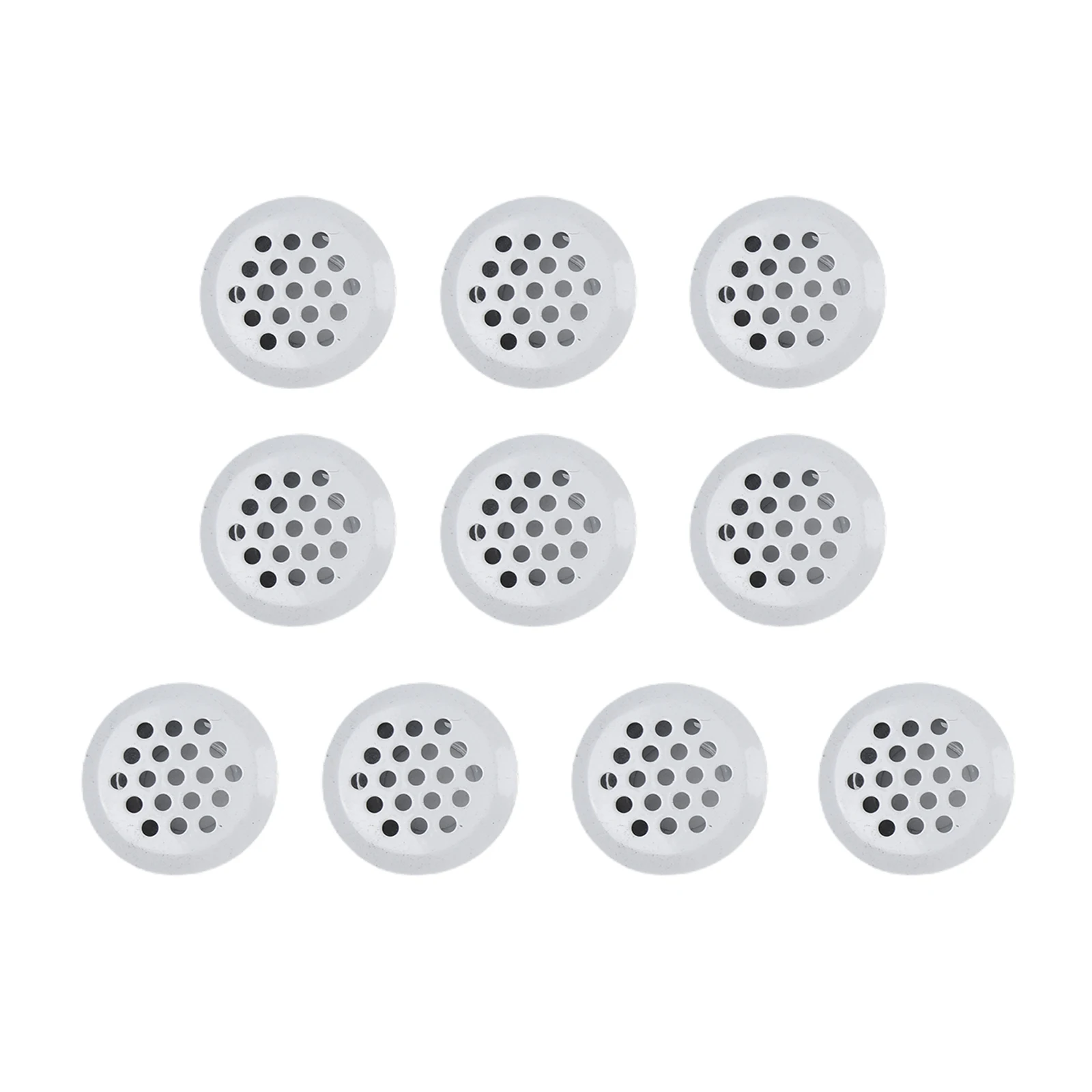 

Bevel Round Mesh Holes Metal Cabinet Cupboard Cabinet Cupboard Ducting Ventilation Grill Cover Home Round Air Vent
