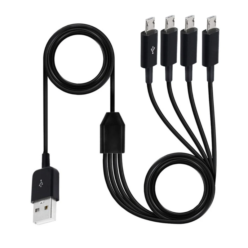 4-in-1 Multi USB Charging Splitter Cable