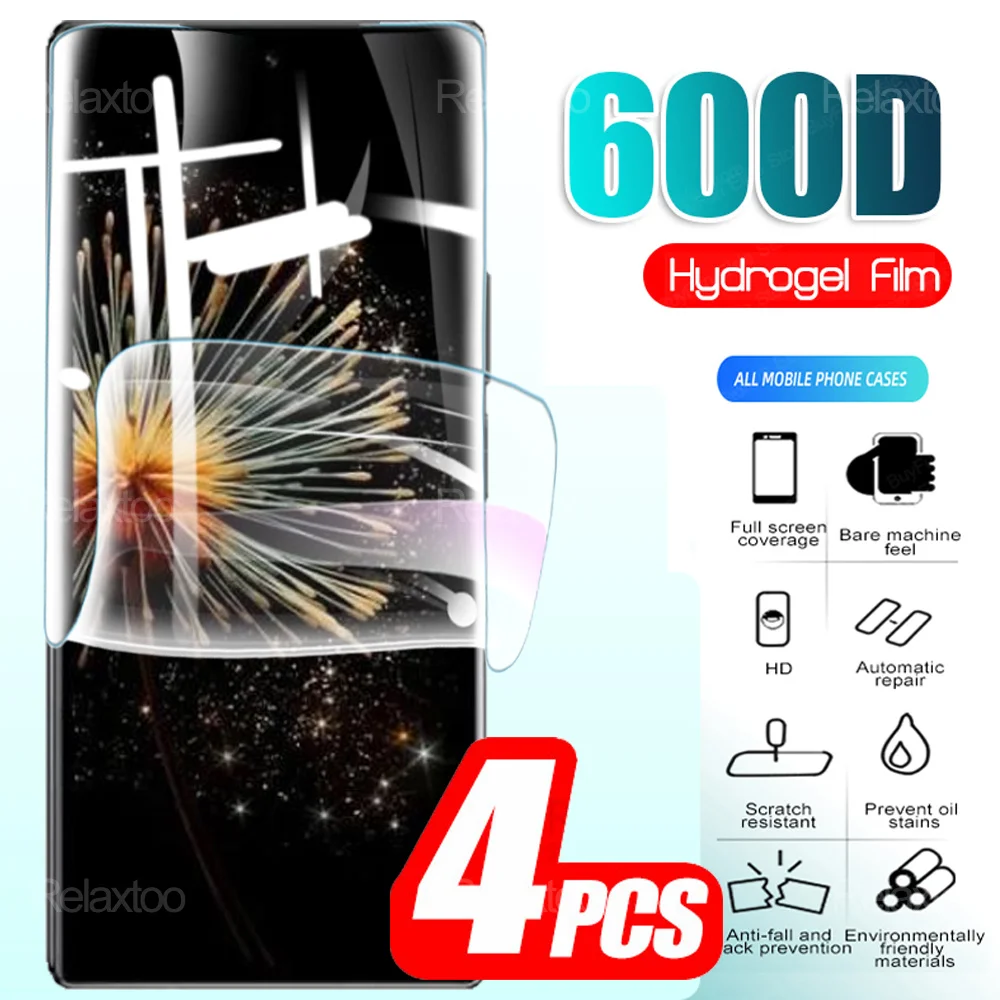 Xiomi Mix Fold 3 Pellicola Idrogel 4 Pezzi Per Xiaomi Mix Fold 3 Pellicola Salvaschermo Su Mi Mixfold 3 Fold3 Mixfold3 5G Pellicola Morbida Non Vetro