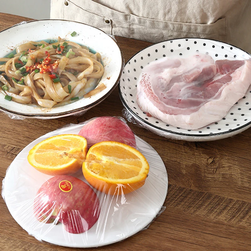 슬라이드 커터가 있는 플라스틱 식품 랩 디펜서, 조절식 접착 필름 커터, 흡입 바닥이 있는 보존 호일 보관함