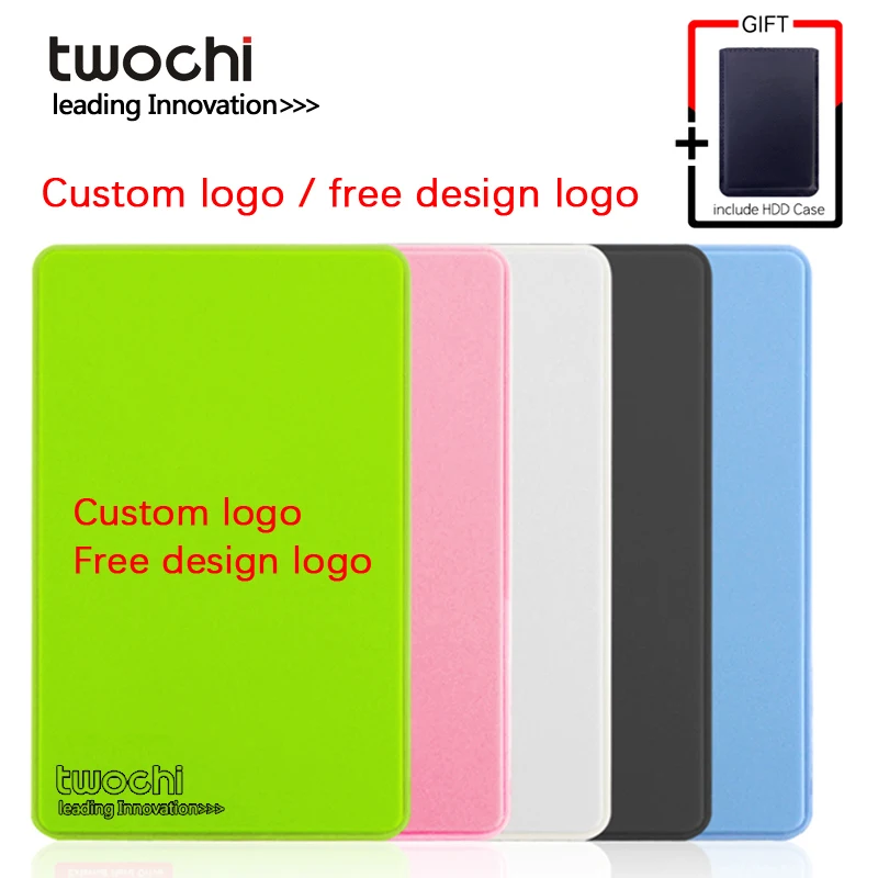 Twochi – disque dur externe HDD usb 3.0 de 2 to, 1 to, 500 go