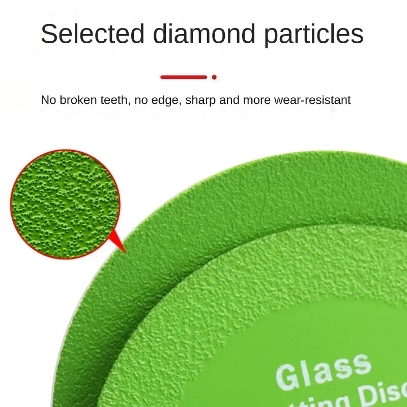 Ultra-Thin Diamond Glass Cutting Disc - Precision Saw Blade for Ceramic & Jade Polishing