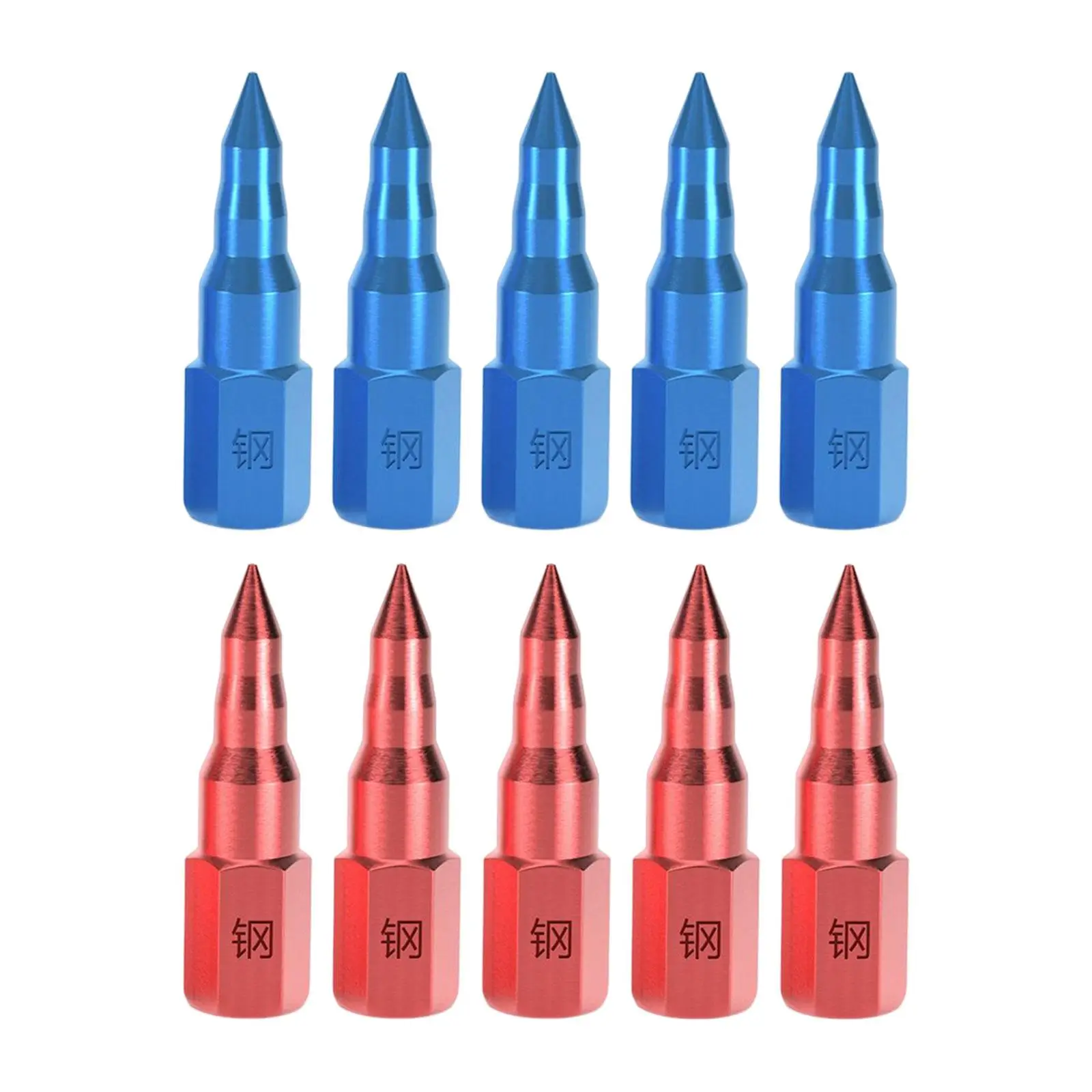 

5Pcs Butter Nozzle Wear Resistant Sturdy Hardware Portable Multipurpose Pointed