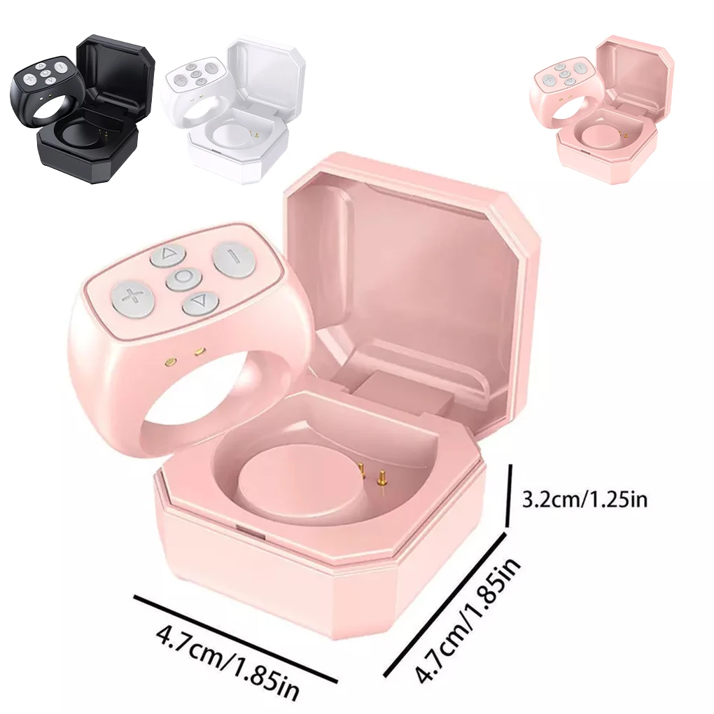 Wireless Bluetooth Mobile Selfie Lazy Artifac Tiktok Remote Control Ring Mobile Phone Bluetooth Controller T For Apple Xiaomi