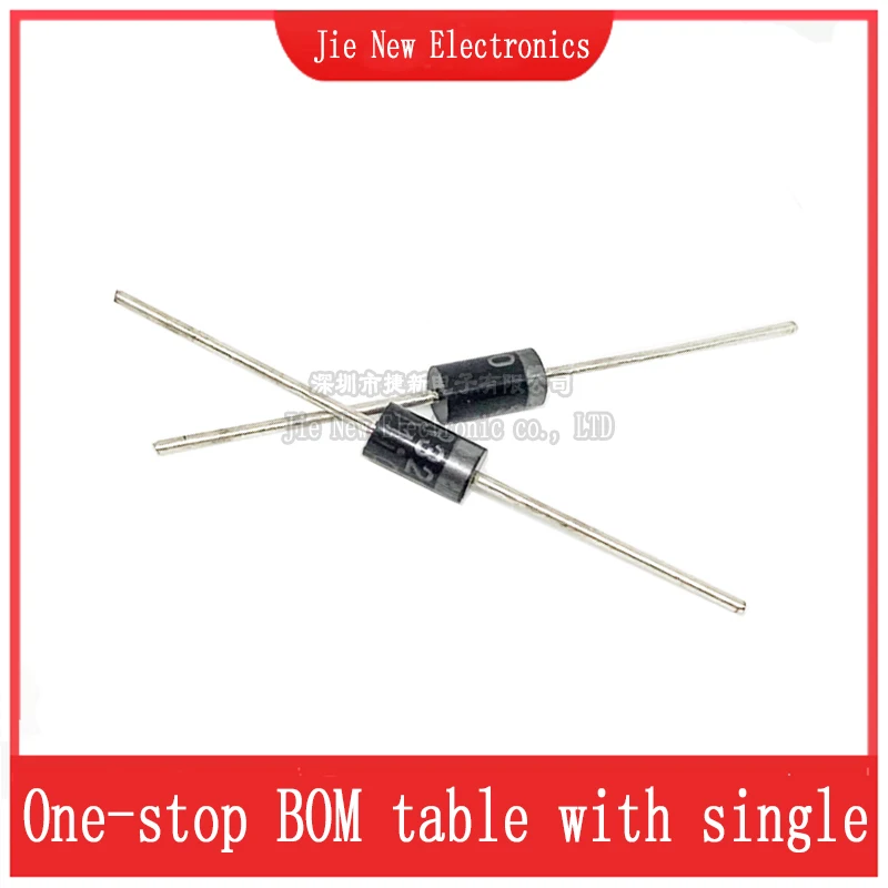 50PCS Assorted Voltage Zener Diodes - Range from 16V to 91V - 2W Power Rating
