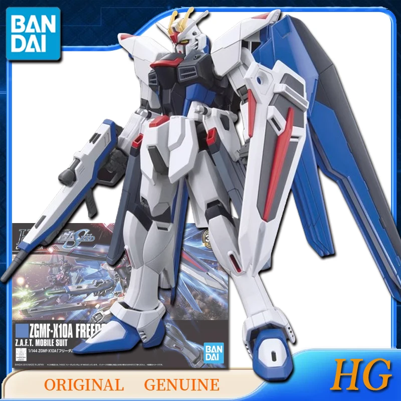 Оригинальные фигурки Bandai HG ZGMF-X10A СВОБОДА GUNDAM аниме, игрушки для детей, подарок, коллекционные модели, украшения