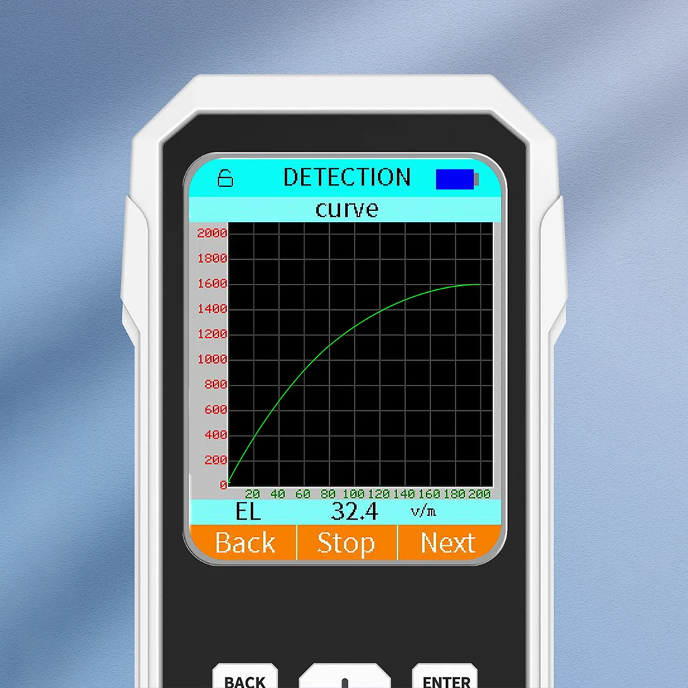 Radio Frequency Detect Meter Digital EMF Meter Electric Field Magnetic Field RF Radiation Tester Sound Alarm for Home and Office