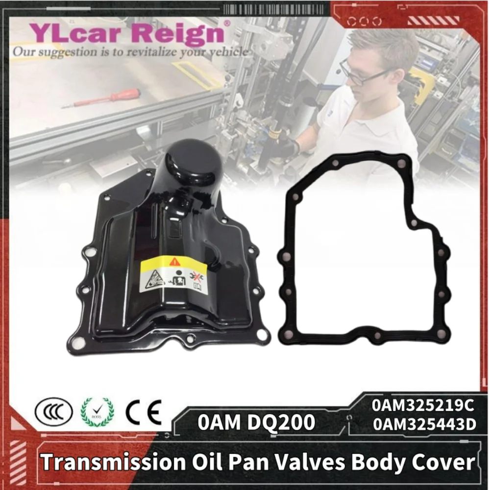 Carter D'huile Avec Joint Pour Boîte DSG 7 Vitesses DQ200 - Réf. 0AM325219C - Compatible Audi A1 A3, VW Golf, Seat, Skoda
