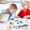 Child Doctor Kit Dentist Doctor Pretend Play Set with Storage Box Children Hospital Play Nurse Game Toys for Girls Gift for Kids 1