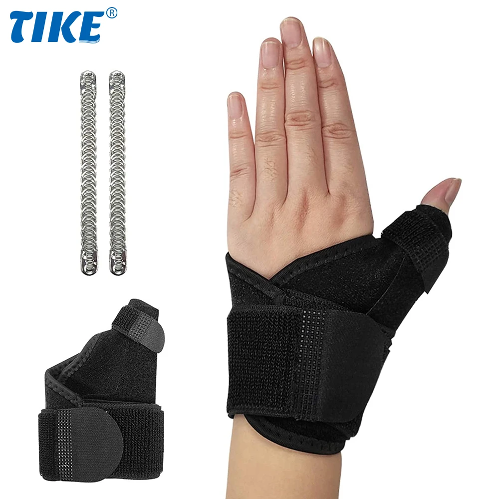 

TIKE Thumb Wrist Tendon Sheath Sprains Brace Support Sport Work Wrist Wrap Protector for Trigger Finger, Pain Relief, Arthritis