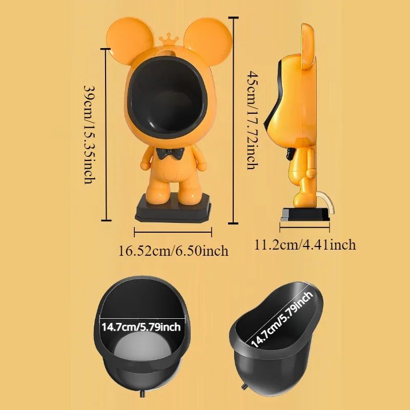 Potty Training Urinal for Toddler Pee Standing Urinals for Boys Funny Animal Wall-Mounted Toddler Toilet Removable easy to Clean 6