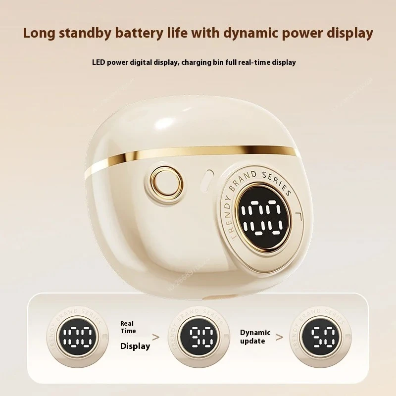 سماعات أذن لاسلكية حقيقية، محرك متوازن، تصميم أنيق، مريح، مناسب، صوت ممتاز، سماعات ألعاب للرياضة