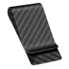 High Quality Real Carbon Fiber Money Clip Slim Front Pocket Wallet Up To 50 Bills Minimalist Wallet For Men Gift 1