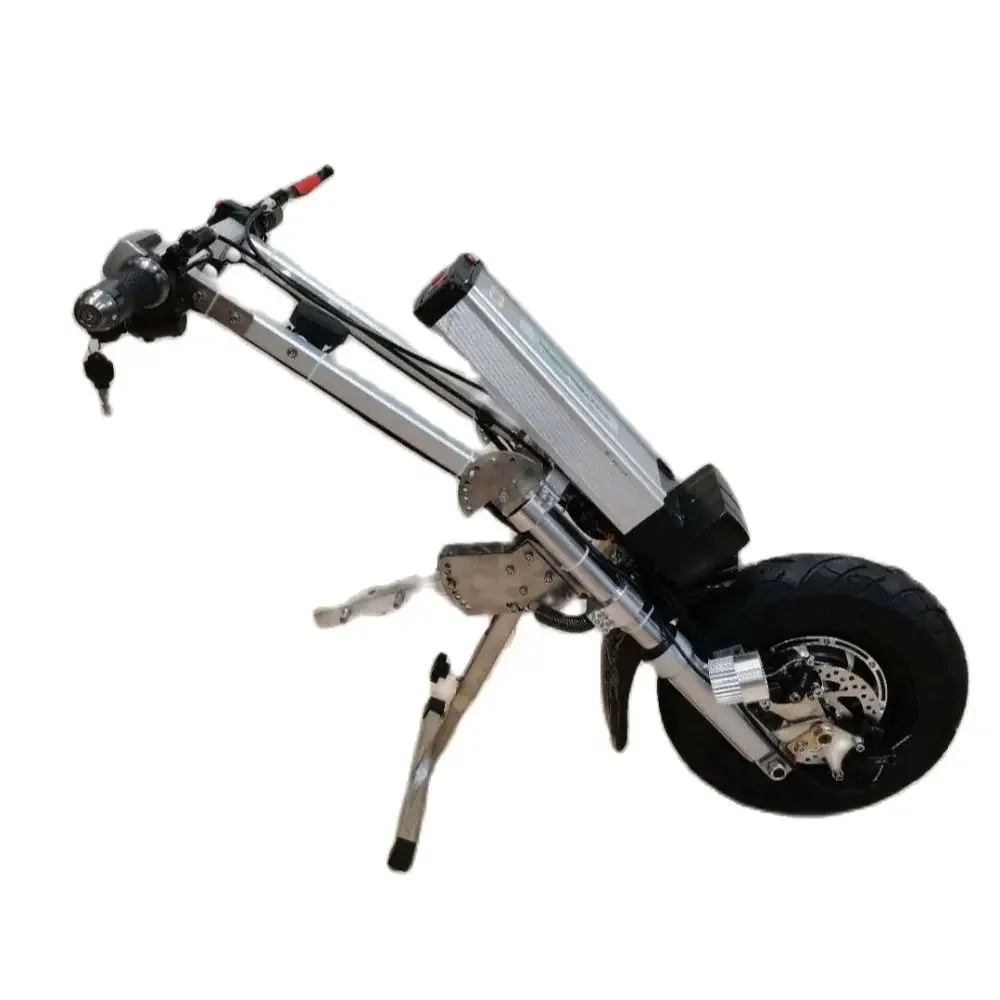 Max Speed: 35±5KM/H Adult 500W Electric Handbike Manual Wheelchair Attachment Electric Handcycle 2