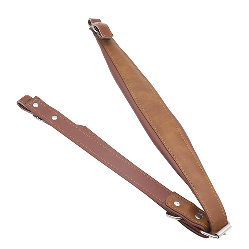 New-Pair-Of-Leather-Accordion-Straps-Adjustable-16-Bass-120-Bass ...