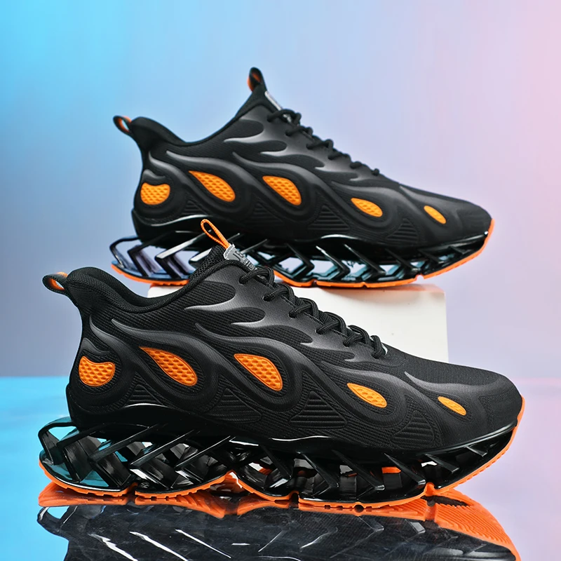 

New Men's Sports Shoes Fashion Outdoor Travel Men Running Shoes Size 39-46 Anti Slip Breathable Shock Absorption Exercise Ruuner