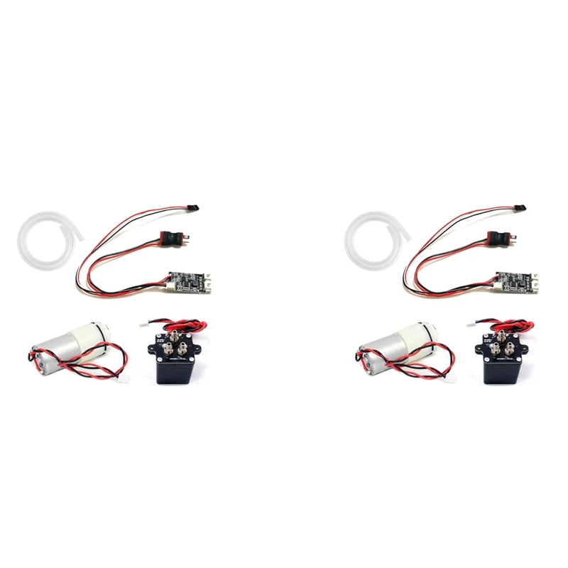 

2X Engine Idling Smoke Generator For Axial SCX10 Traxxas TRX4 Redcat RC Crawler Car Tamiya Trailer Tractor Truck Model