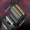 WMARK New Professional Hair Trimmer NG-7982 9000RPM LCD Digital Display Shaver Titanium Plating Double Blade for Men Shaving 4