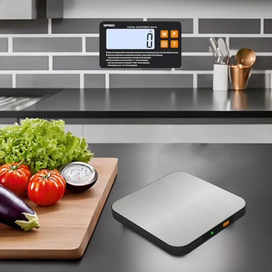 MagiCling Smart Food Kitchen Scale 22lb Precision