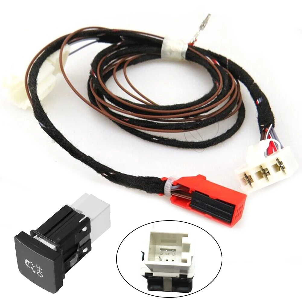 

Прямая замена, противоскользящий кнопочный кабель 1KD927117, надежная производительность, Улучшенная стабильность вождения, Черная отделка