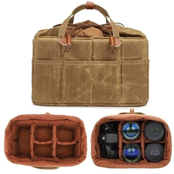 Borsa digitale DSLR, borsa per fotocamera, borsa per riporre micro-obiettivo singolo, borsa, borsa per fotocamera, borsa per obiettivo, leggera e impermeabile.