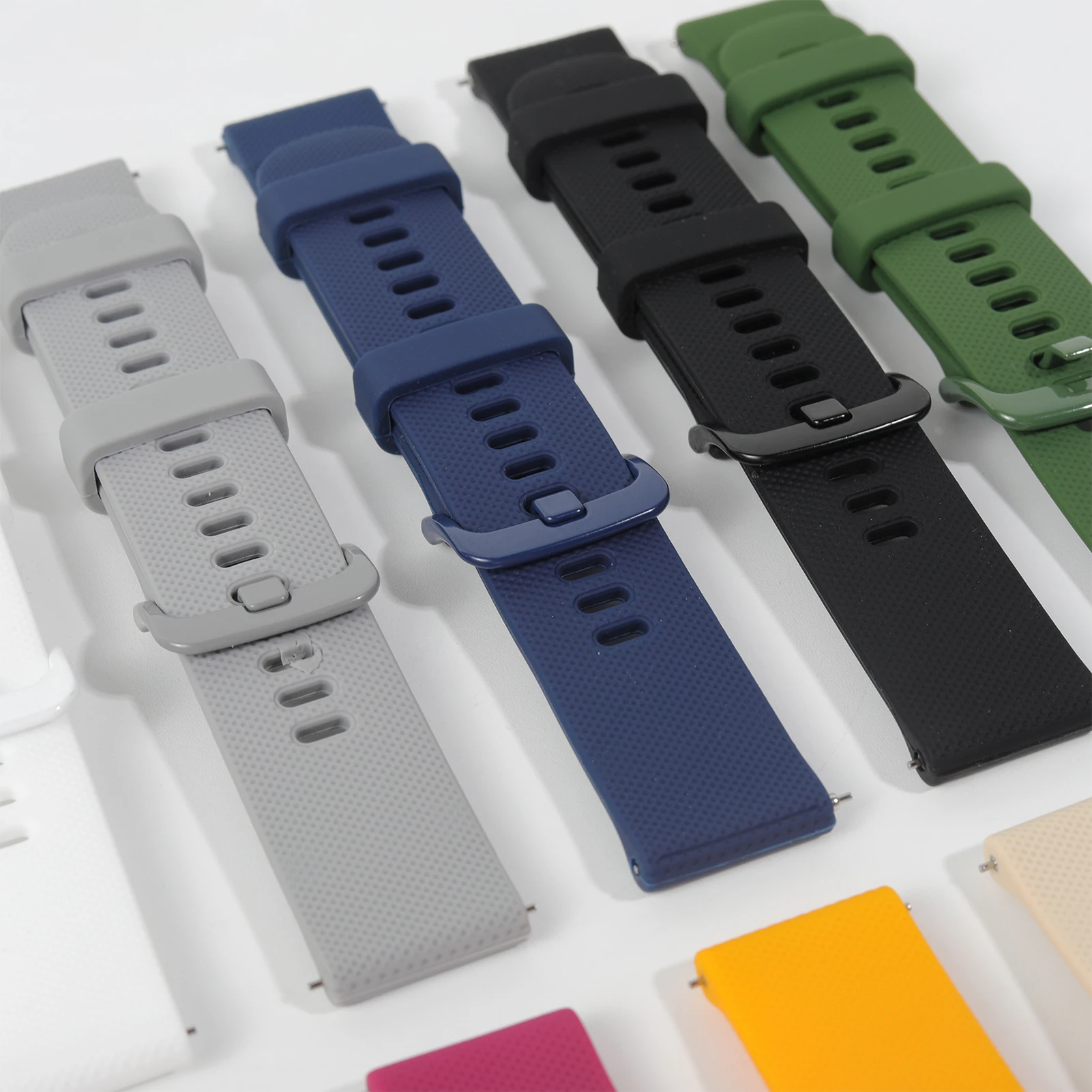 Premium Silicone Strap for Garmin Venu & Forerunner Series - Adjustable Fitness Bracelet