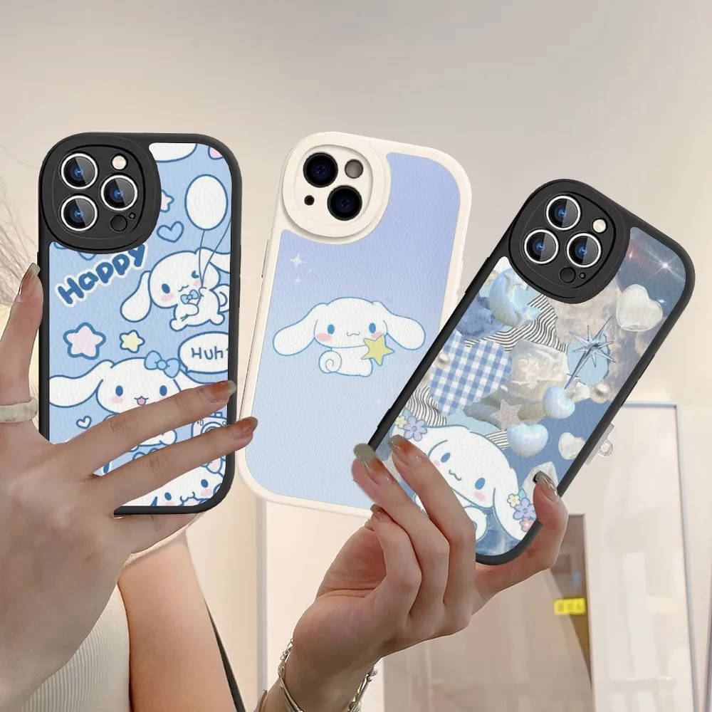 Custodia Rigida Per Telefono Cane Kawaii White Per Iphone 14 13 12 Mini 11 14 Pro Max Xs X Xr 7 8 Plus Fundas