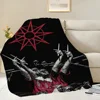Band S-Slipknot cool Blanket Skin friendly comfort warm soft plush blanket suitable sofa living room office bedroom 2