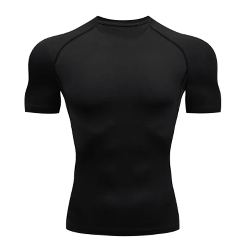 Herren Fitness Shirt Herren Mesh Seiten-Rücken Panel Langarm T-Shirt