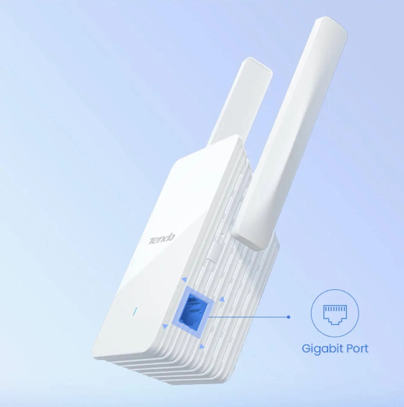 Tenda WiFi 6 Range Extender 2.4/5GHz AX1800 Dual Band