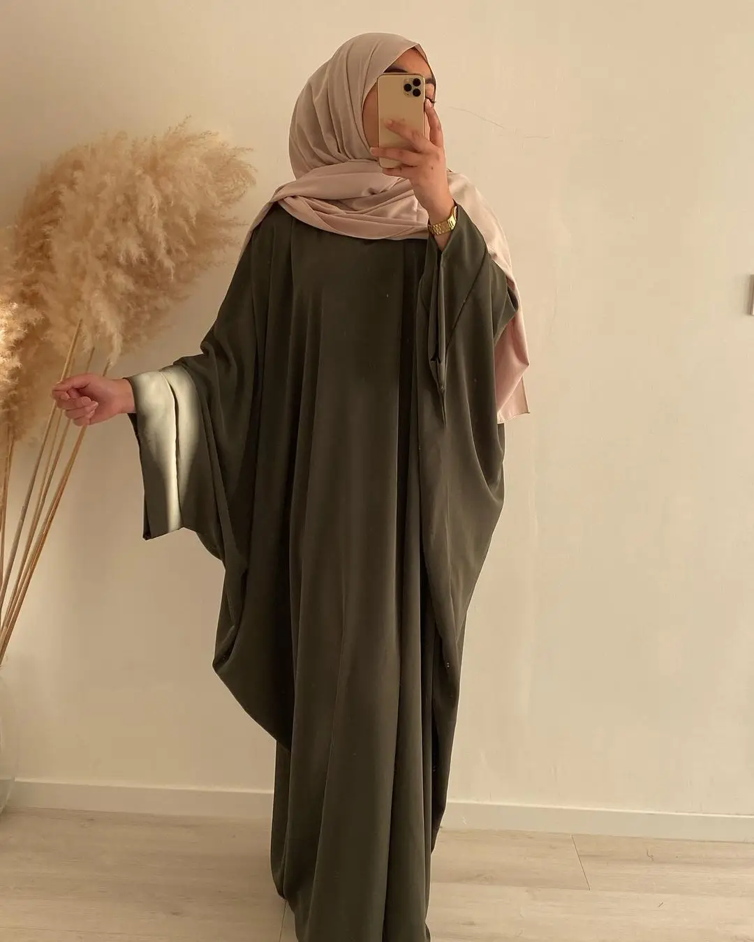 Custom Wolesale Dress Middle East Dubai Turkish Robe Dress Abaya Hijab
