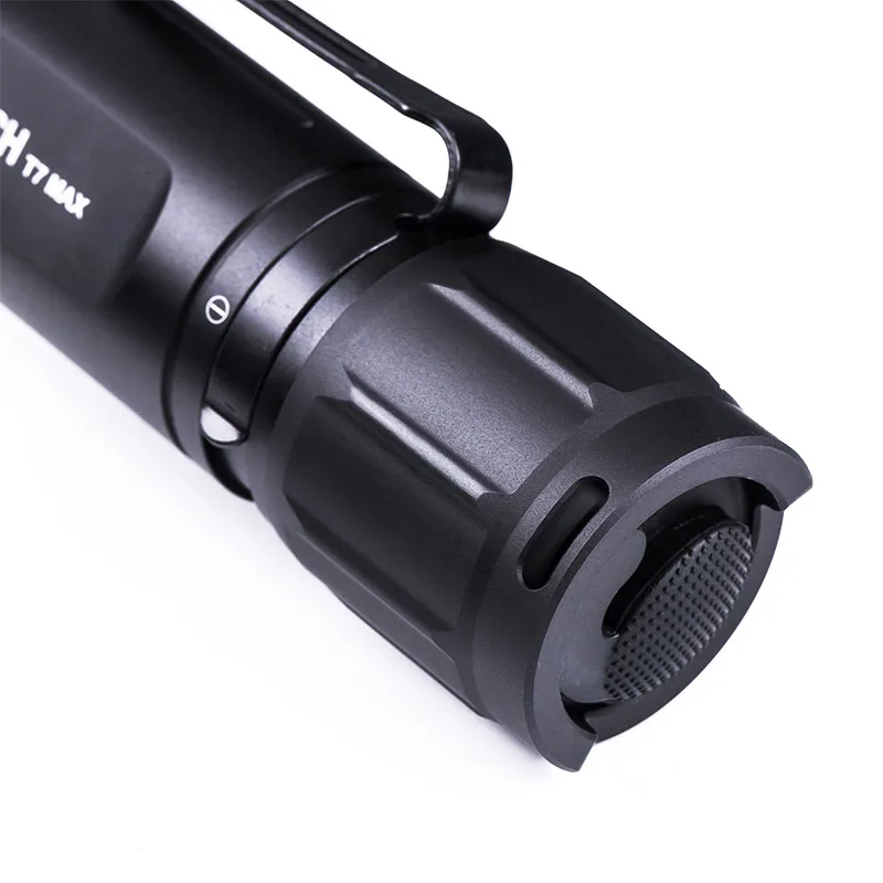 Фото Тактический фонарик дальнего действия Nextorch T7 MAX 1100 м, 1200 люмен, аккумулятор 21700, с дистанционным переключателем и креплением для прицела для охоты №3