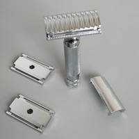 Dscosmetic AX-SE Zinc alloy double edge safety razor 1