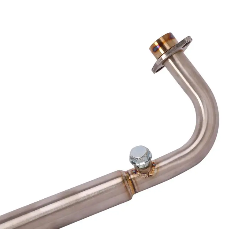 51MM Header Pipe For Kawasaki Z125 Until 2018 Z125 Pro Until 2022 Motorcycle Exhaust Pipe Steel Front Connect Link Tube Slip On - Image 2