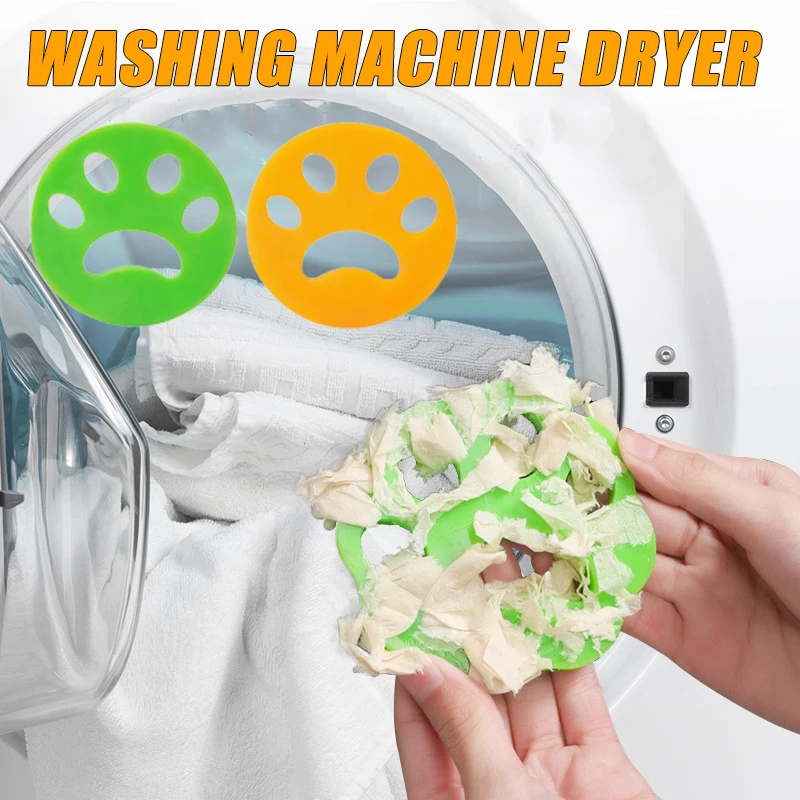 Pet Hair Remover for Laundry Washer Lint Catcher Dog Hair Catcher Hair Removal Filter Balls