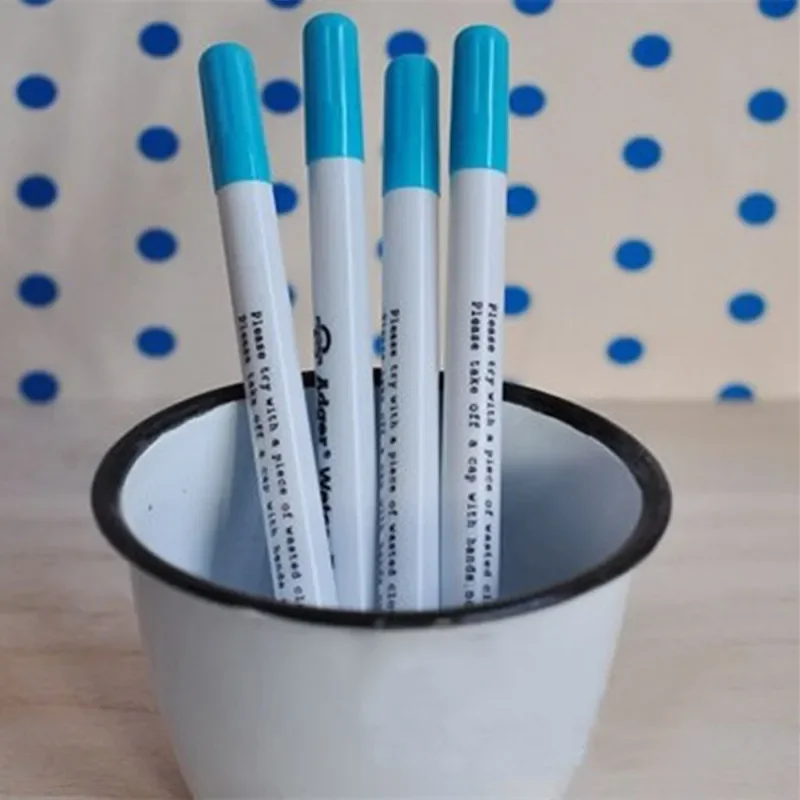 

2pc/lot Blue Water Soluble Fabric Marking Pen AA7211